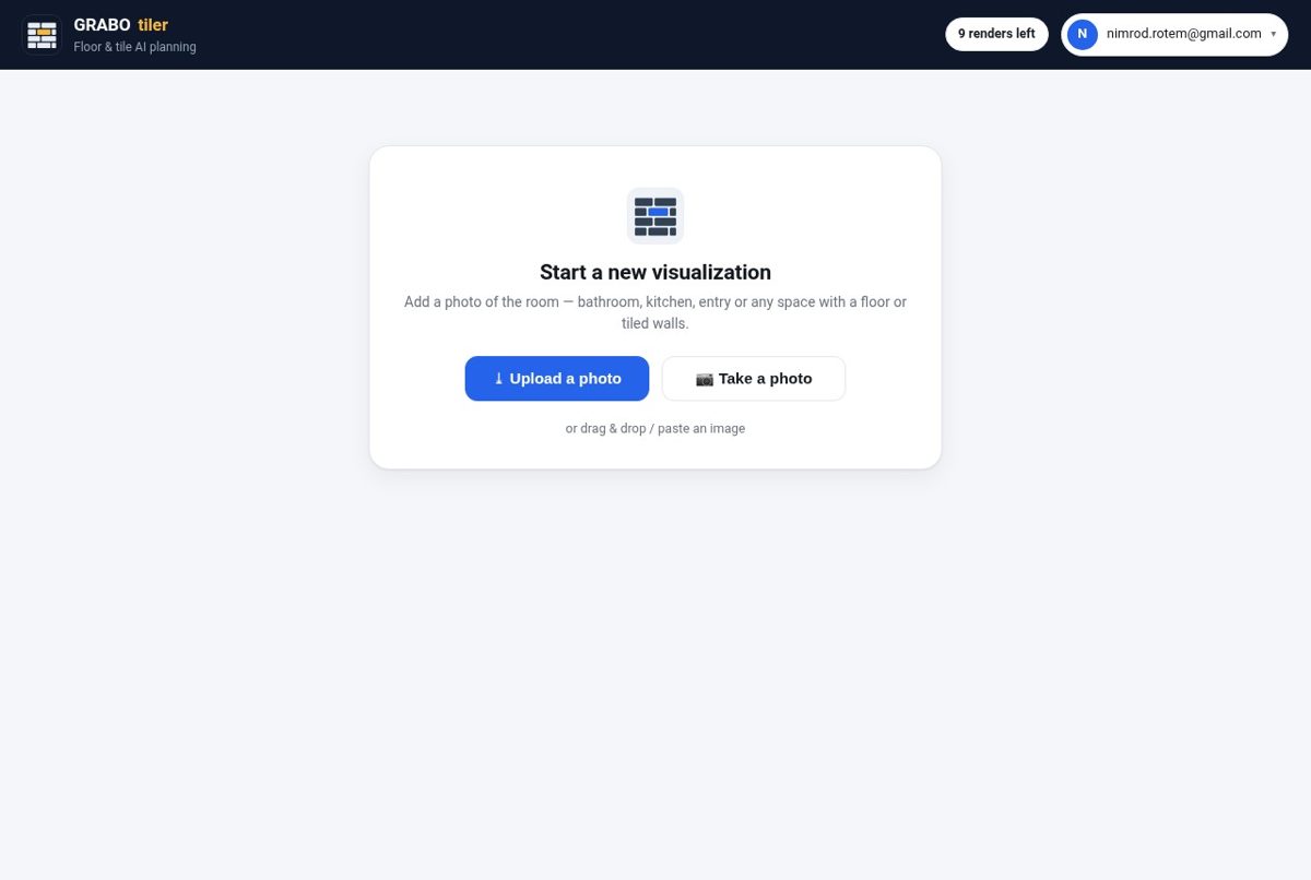 The Tile Visualizer app
